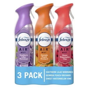 Febreze Air Mist – Multi-Scent Pack (8.8 oz, 3-Pack)